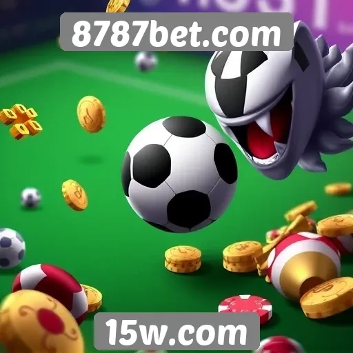 Diversidade de jogos oferecidos no 8787bet
